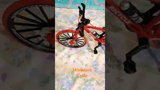 Bicycle// Miniature toys // metal bicycle Miniature #miniature #cute #bicycle