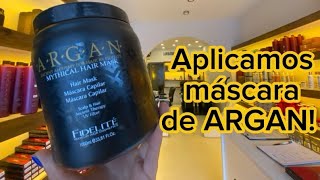 Paso a paso de como aplicar la máscara de ARGAN #sitioproductoscapilar #nutricioncapilar #hair