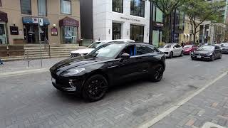 Aston Martin DBX707 SUV in Toronto | Carspotting + Slow Mode + Reverse Experience