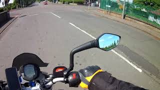 KTM 390 Duke ride - Newton to Wallace Monument