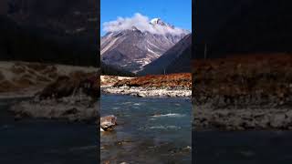 North Sikkim #travel #nature #soundofnature #birdsounds #river #mountains #whatsappstatus #shorts