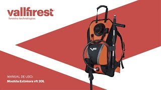 Manual de Uso Mochila Extintora vft 20L - Vallfirest