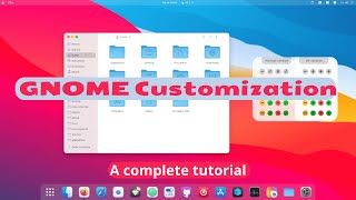 GNOME 42 Customization -  Install Gnome Shell Themes, Icon Themes, GTK Cursor Themes On UBUNTU 22.04