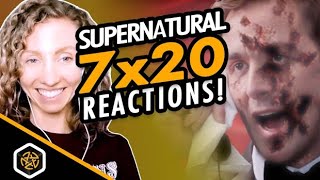 Supernatural | Reaction | 7x20 | The Girl with the Dungeons and Dragons Tattoo | We Watch Winchester