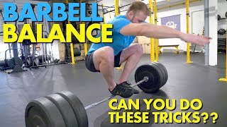 Ninja Warrior Barbell Balance | Can you do these?!