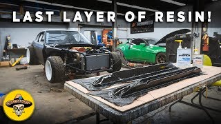 Finishing Carbon Fiber Doors & Rockers On The 240z Datsun | EP#34 | 4K