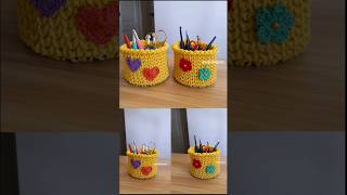 tutorial 👆 organizador tejido a crochet #tejercrochet #tejidos