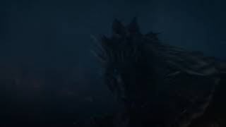 Game of thrones season 8 episode 3 Daenerys Targaryen and dragons vs knight King