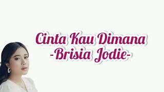 Cinta Kau Dimana (Lirik) - Brisia Jodie