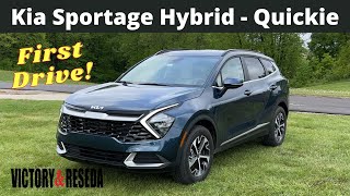 2023 Kia Sportage Hybrid - Quickie First Drive