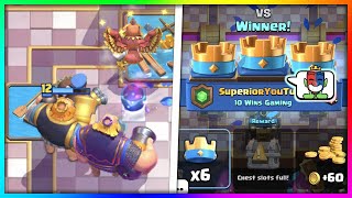 The BEST Evolved Royal Giant Deck in Clash Royale!