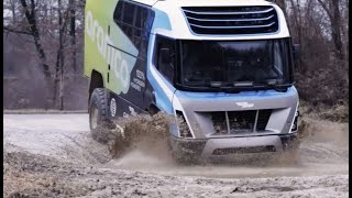 The First Hydrogen-Fueled Truck at Dakar Rally