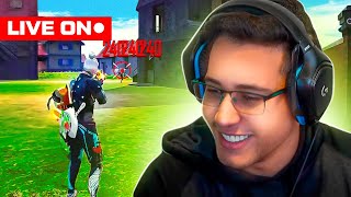 🔴 LEVEL UP AO VIVO 🔴 PEGANDO MESTRE 4 ! RANQUEADA ALEATÓRIOS E SOLO 🔴 FREE FIRE AO VIVO