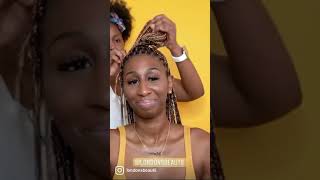 Honey Blonde Knotless Box Braids