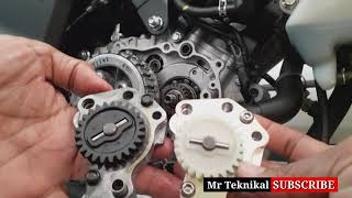 RS150R V2 Tutorial tukar Oil Pump Racing