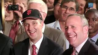 2010 World Series Champion San Francisco Giants @ The White House