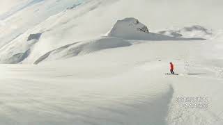 Distacco di neve ventata sulla spazzatura (11/11/18)