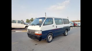 TOYOTA HIACE VAN MODEL 1999 RIGHT HAND DRIVE