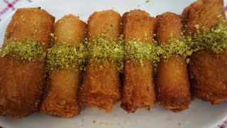 Arabic Cream Roll - Prepare a delicious sweet at home