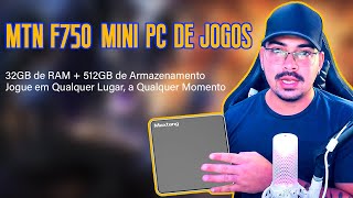 MTN-FP750 7735HS 32GB Mini PC para jogos Brasil -Compre loja de varejo online com os melhores preços