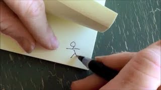 How to make a flip book animation - SO FUN and SIMPLE!