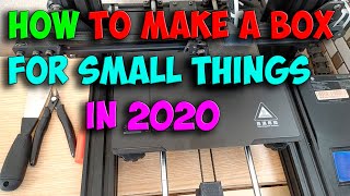 HOW TO MAKE A BOX FOR SMALL THINGS IN 2020