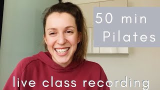 Full Length Mat Pilates Class | Intermediate and Advanced