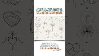 Seja membro e aprenda a esculpir desenhos voltados para a tatuagem ✍️🏻