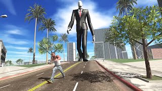 Franklin Fight Slender Man in Indian Bike Driving 3D