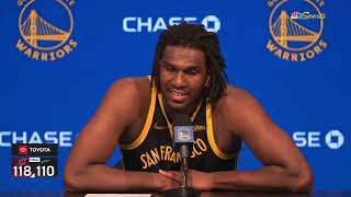 Kevon Looney Postgame Interview | Golden State Warriors fall to Cleveland Cavaliers 118-110