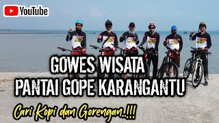 Gowes wisata ke Pantai Gope Karangantu Serang // Diskominfo - Edy zhembe