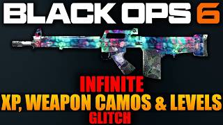 Black Ops 6: Infinite XP, Weapon Camos & Levels Glitch! (Max Rank 1 Hour)