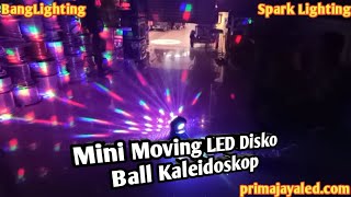 Mini Moving LED Disko Ball Kaleidoskop