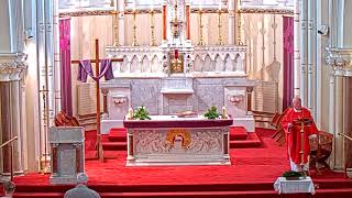 Saturday Vigil Mass, Saturday in the 5th week of Lent (Apr 4th). Rathfarnham, Dublin.