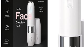 Braun Face Mini Hair Remover, Facial Hair Remover for Women, FS1000, White