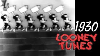 Looney Tunes Bosko in 'Hold Anything'  (1930) | Classic Cartoons