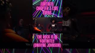 Fortnite Chapter 3! The Rock is in Fortnite!! (PS5) #fortnite #fortniteflipped #dwaynejohnson #ps5