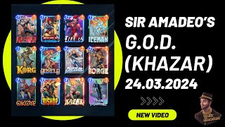 Marvel SNAP | Ka-Zar Pool Deck | GOD (24.03.2024)