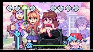 Monika Full Week Rebooted mod fnf showcase