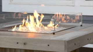 Vintage Square Fire Table - The Outdoor GreatRoom Company