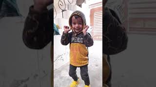 Kid Boy is Dancing on Rap song