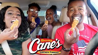 1ST TIME TRYING RAISING CANE'S | Mukbang