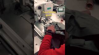 buttonhole machine application for Trouser 👖...