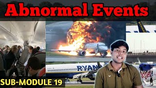 Abnormal Events | Sub-Module 19