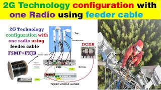 2G Technology configuration with one radio | FSMF + FXJB | Nokia 2G BTS Connection in India