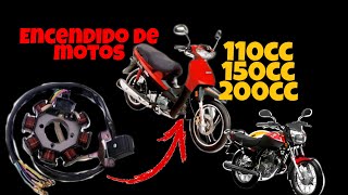 #ENCENDIDO_ELÈCTRICO ENCENDIDO DE MOTO 110cc, 150cc (LO BÁSICO)