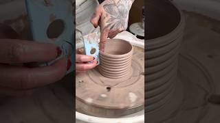 Part 2 Trying tools by @ceranhmictools #pottery #ceramics #claytools #potterytools #handmadepottery