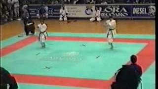 Fuku-go Women's and Men's - semi-finals and finals - VII World Championship ITKF - 1994 .avi