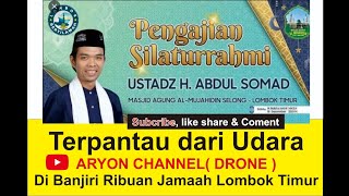 Terpantau Dari Udara Pengajian UAS di Lombok Timur