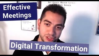 3 Secrets of Effective Meetings - Digital Transformation Examples